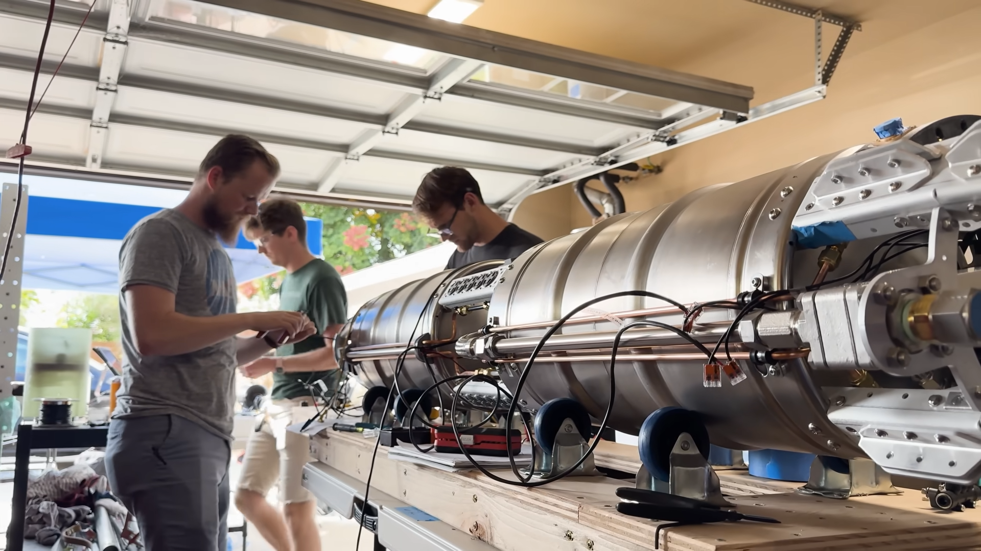Beer Keg Plumbing for a Liquid Rocket