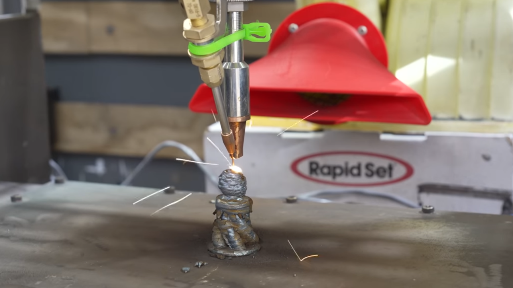 Building a Metal 3D Printer with a Laser Welder