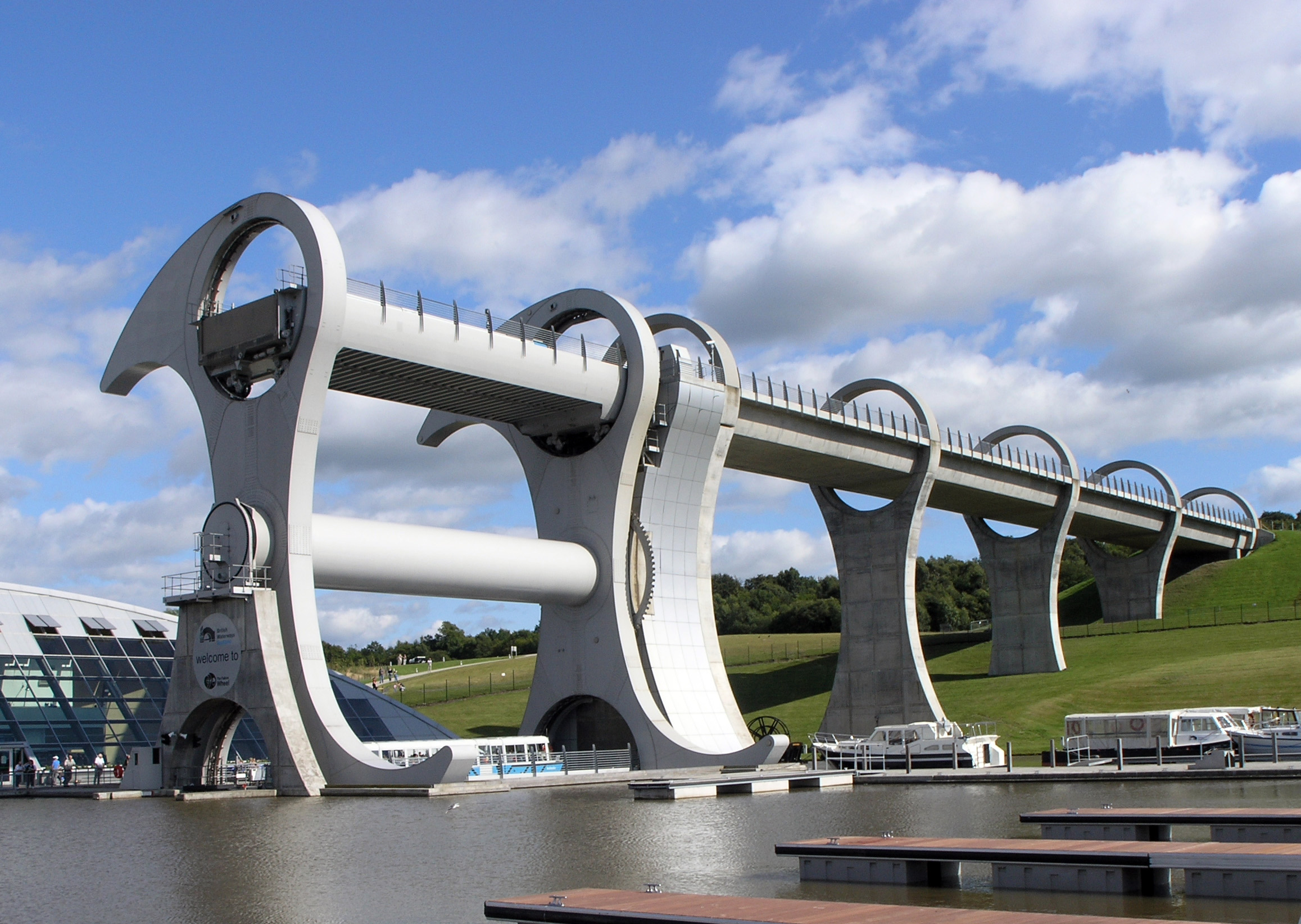 La ingeniería de la rueda de Falkirk