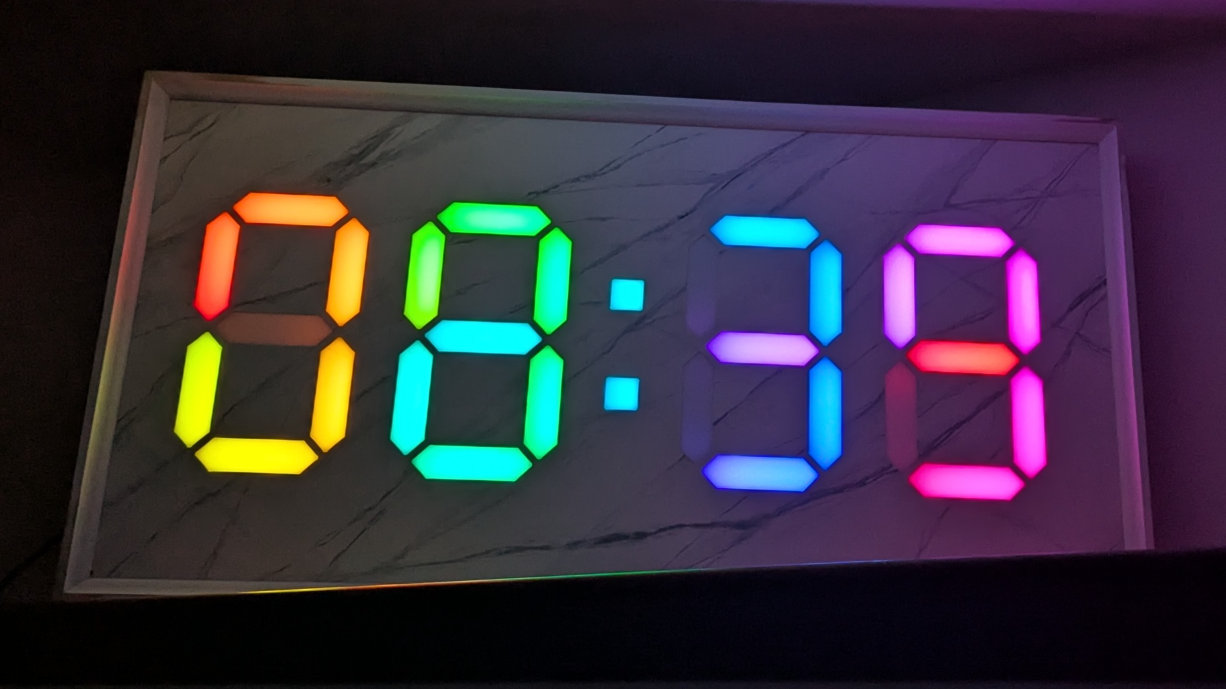 This LED Strip Clock Aims to Make Your Next One Easier, Too