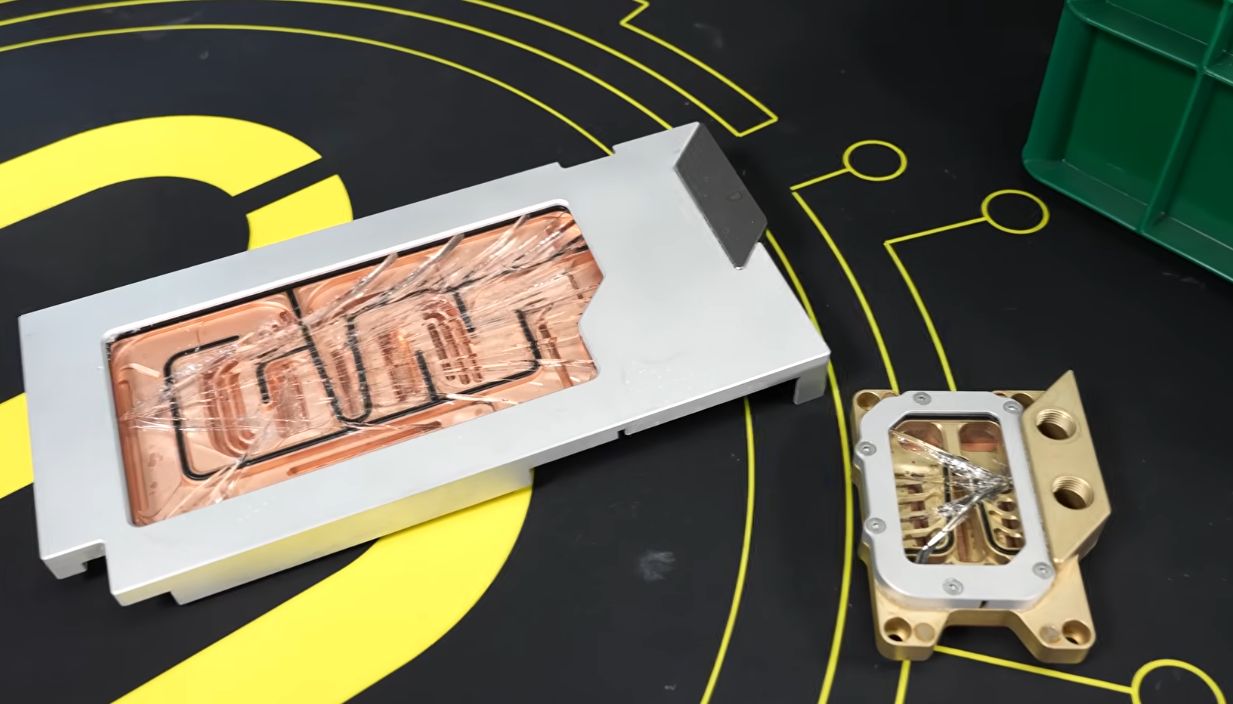 Testing the Pressure Limits for Glass in Water Cooling Blocks