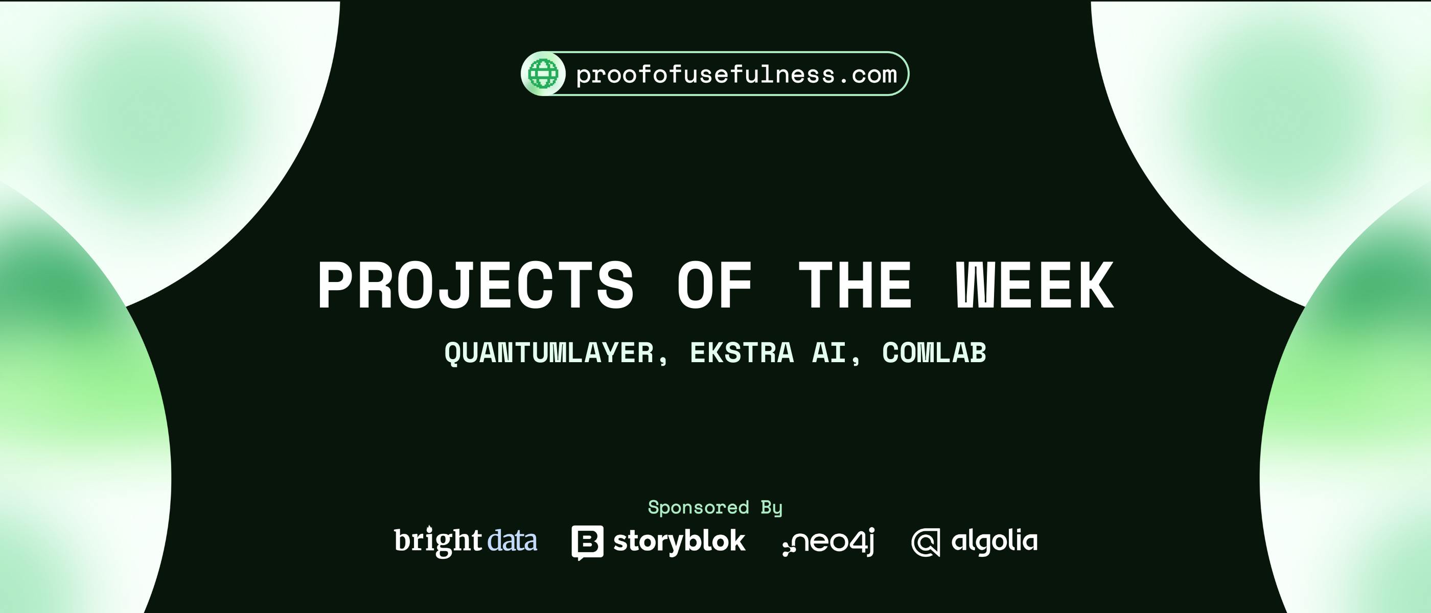 مشاريع HackerNoon للأسبوع: QuantumLayer، وEkstra AI، وComLab