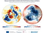 Europe suffered its COLDEST January in 16 years - with average temperatures hitting just -2.34°C, scientists confirm