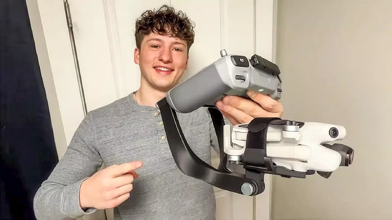 You Can Turn Your Drone Into A Handheld Camera With This Clever Mount