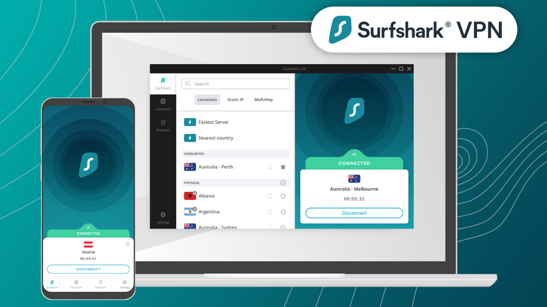 Este plan de 3 años con 80% de descuento en Surfshark es un punto de entrada fácil a las VPN