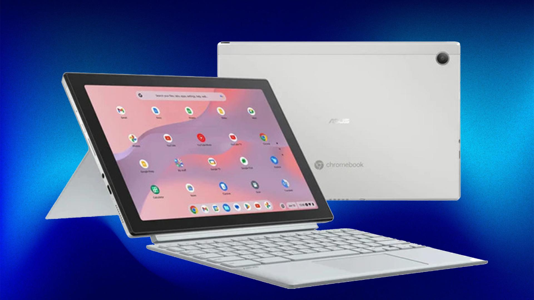 Ahorre más de $200 en una nueva Chromebook Asus de caja abierta con pantalla táctil desmontable