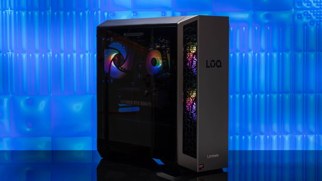Lenovo LOQ Tower 26 Review: Plays Well, But Upgrades Are Limited