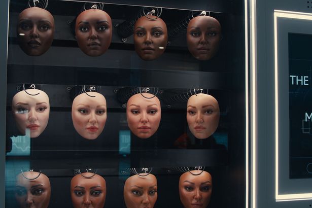 Vending machine that offers 'just one face' installed for good cause