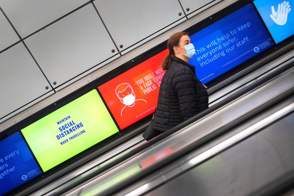 The Underground's shortest escalator that takes 5 seconds to ride