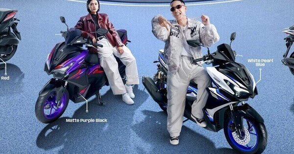 2026 Yamaha Aerox Alpha YECVT Debuts For Japan India Launch