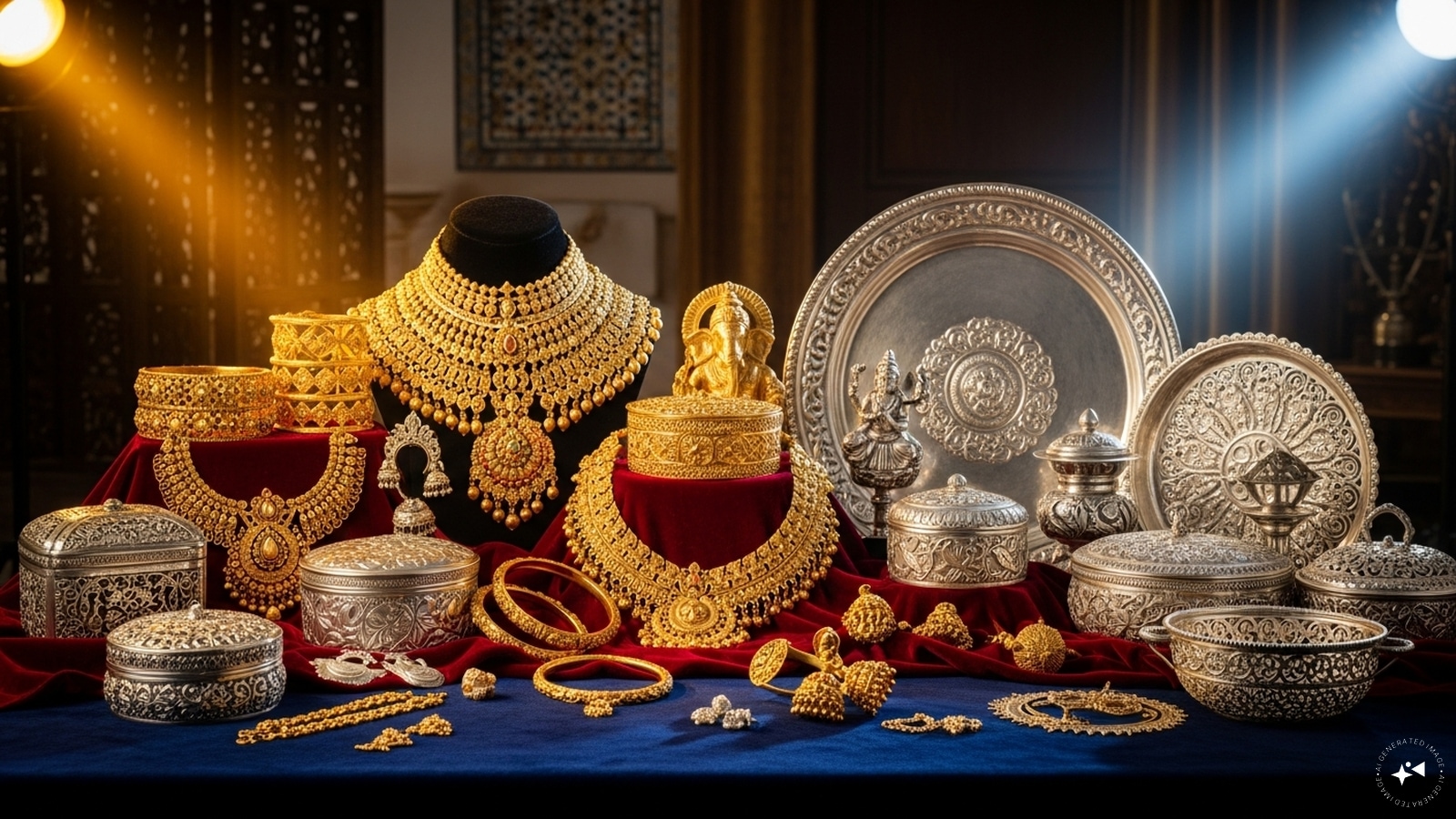 ارتفع الذهب والفضة في التجارة العالمية وسط التوترات الجيوسياسية