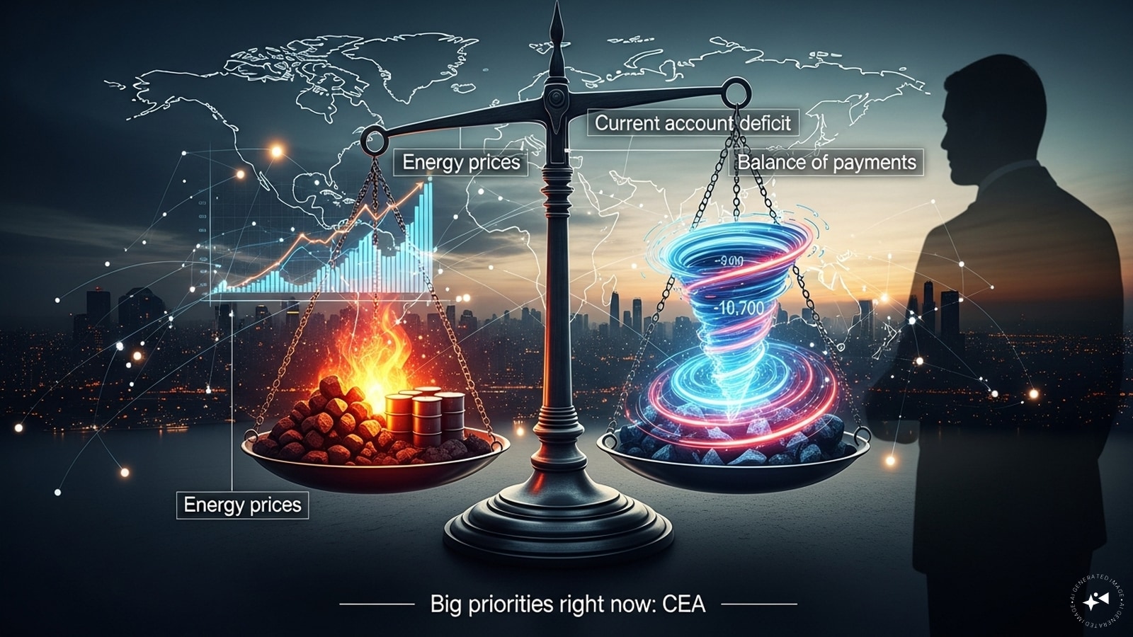 أسعار الطاقة، وعجز الحساب الجاري، وميزان المدفوعات هي الأولويات الكبرى في الوقت الحالي: CEA