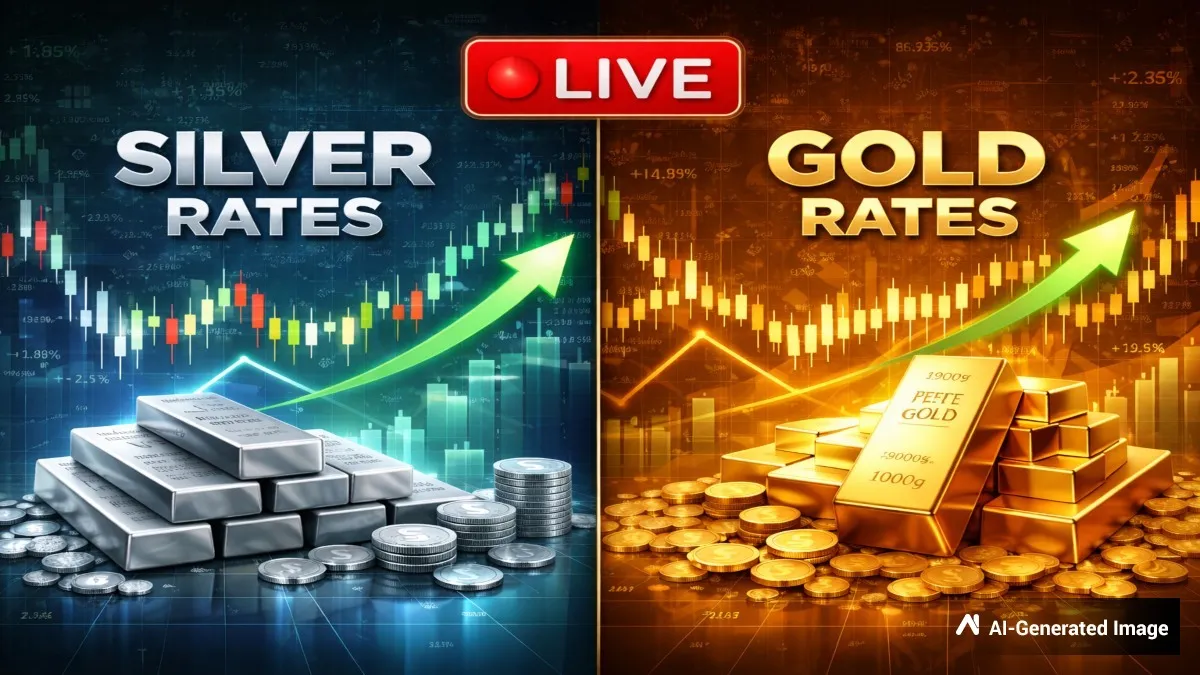 Gold Rates & Silver Rates Today Live: Silver Prices Beat Gold Amid Middle East Crises; 24K, 22K, 18K Gold