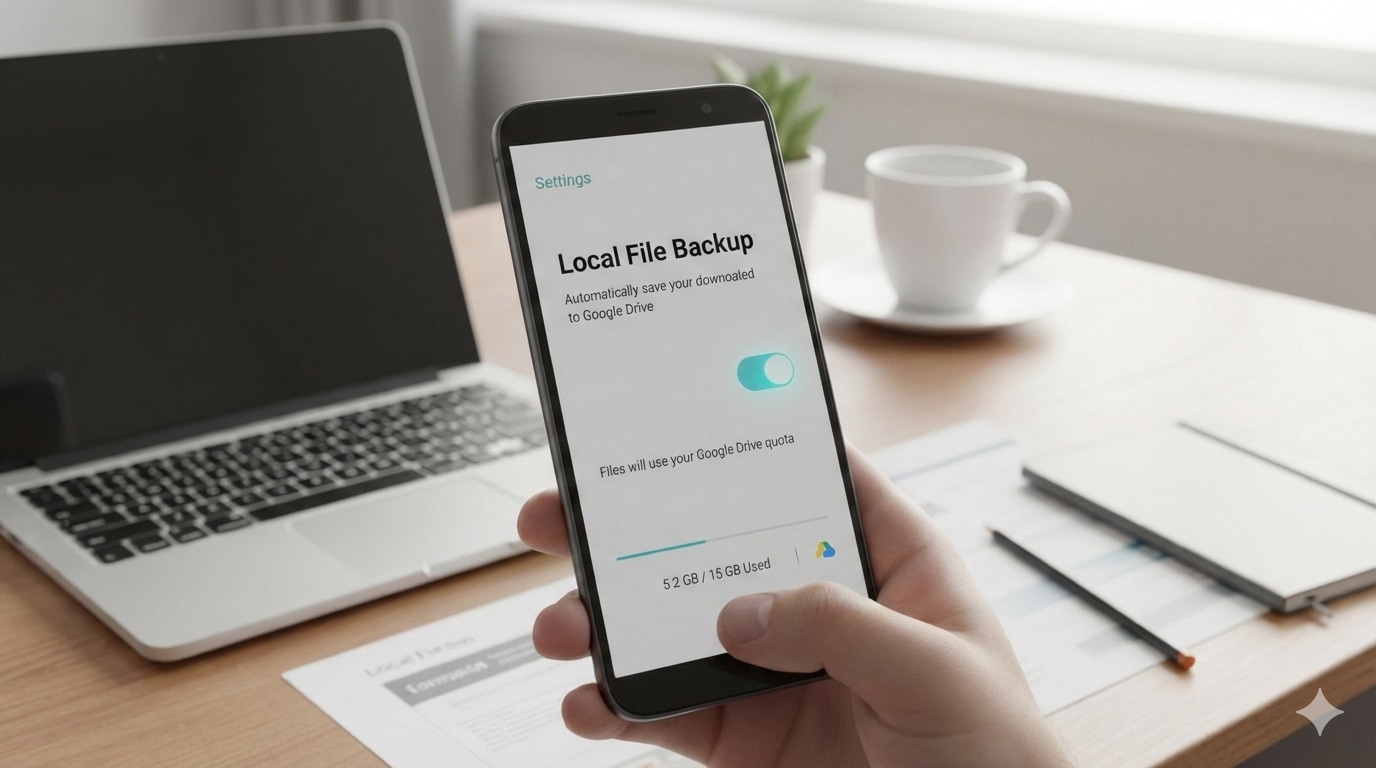 La nueva función de Android de Google finalmente hará una copia de seguridad de los archivos locales de su carpeta de Descargas