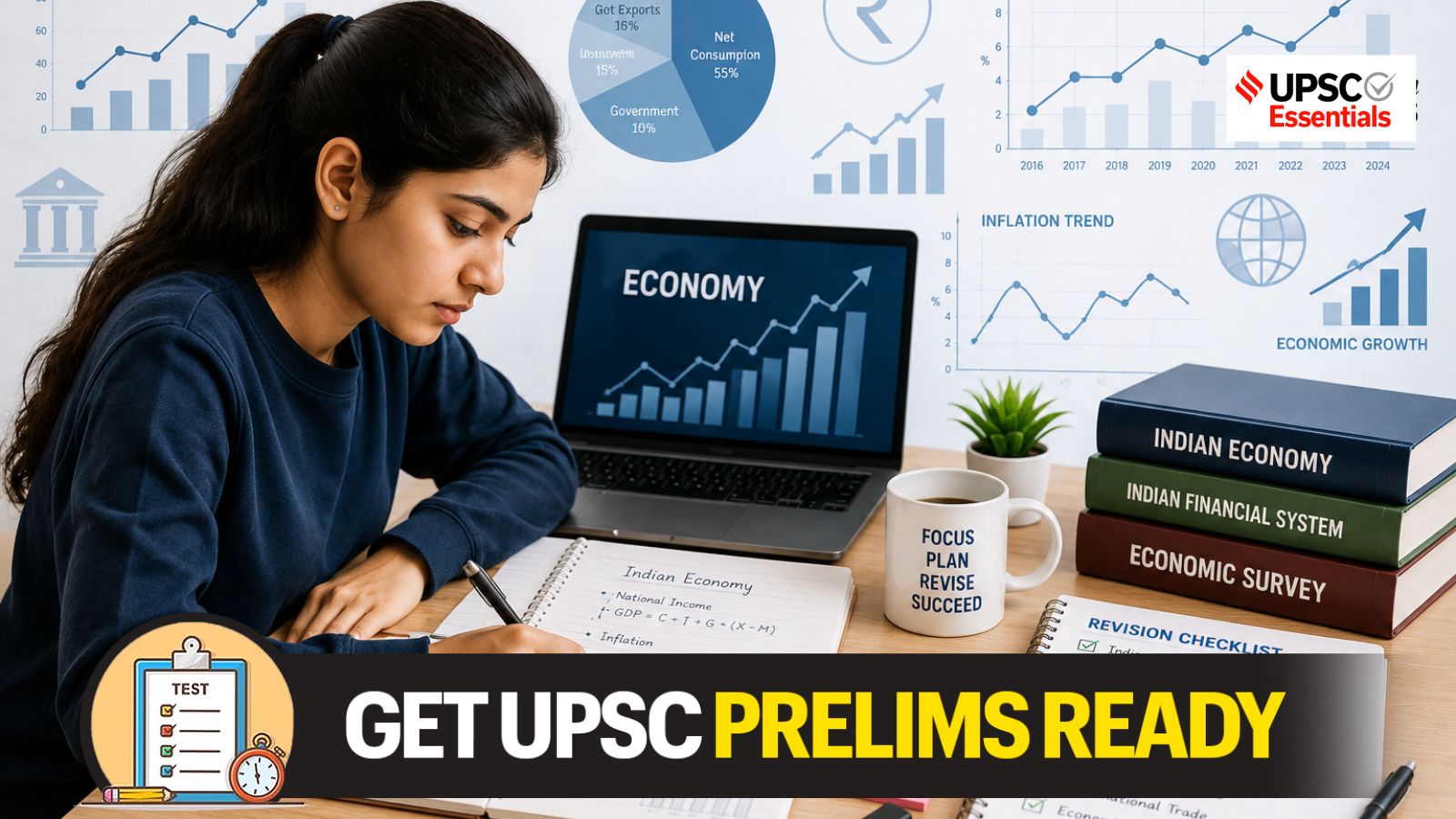 UPSC Prelims 2026 Revision Checklist: Top Economy topics that aspirants should revisit