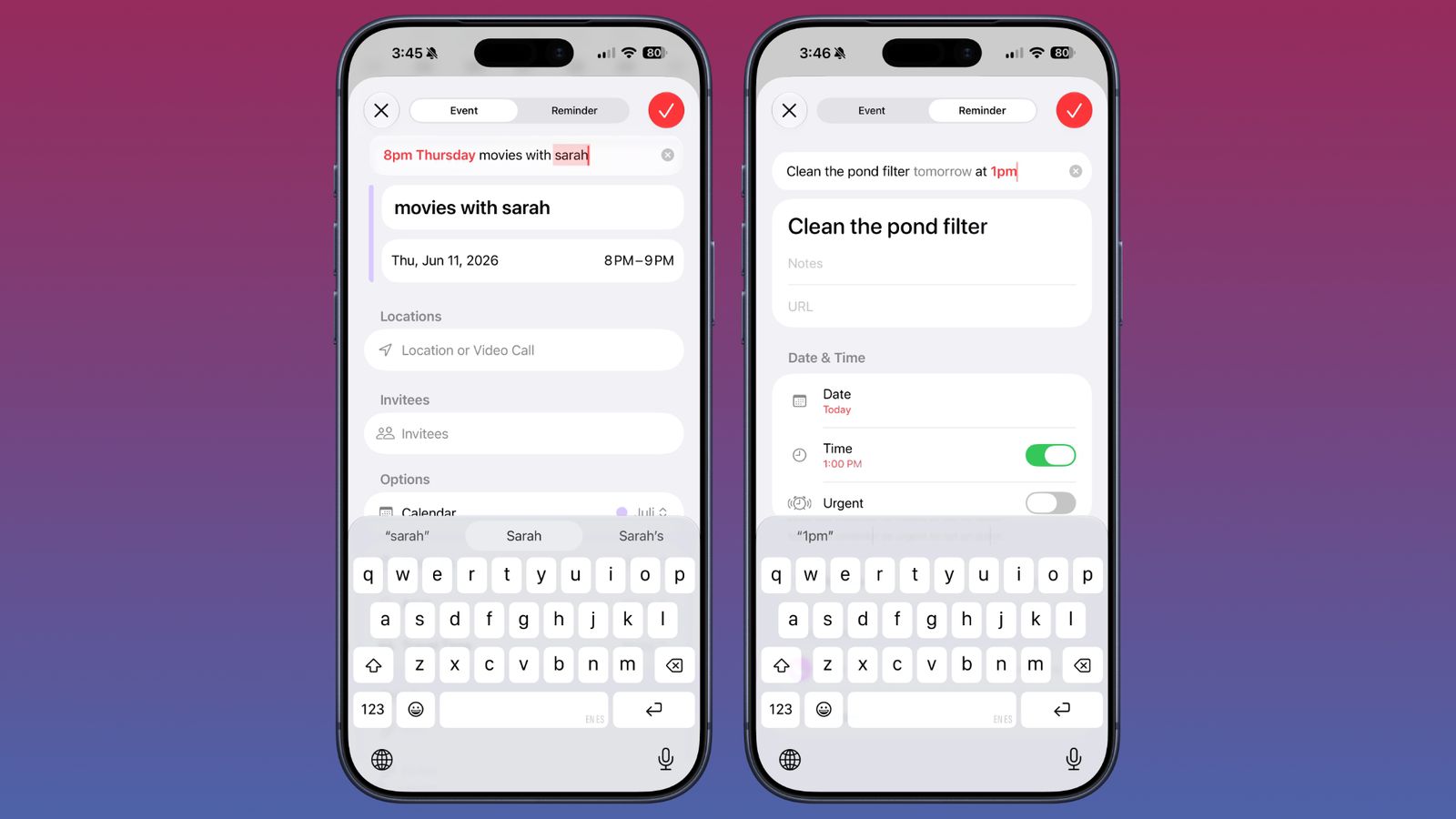 تحصل تطبيقات التقويم والتذكيرات في iOS 27 على ميزات الذكاء الاصطناعي الجديدة ودعم اللغة الطبيعية