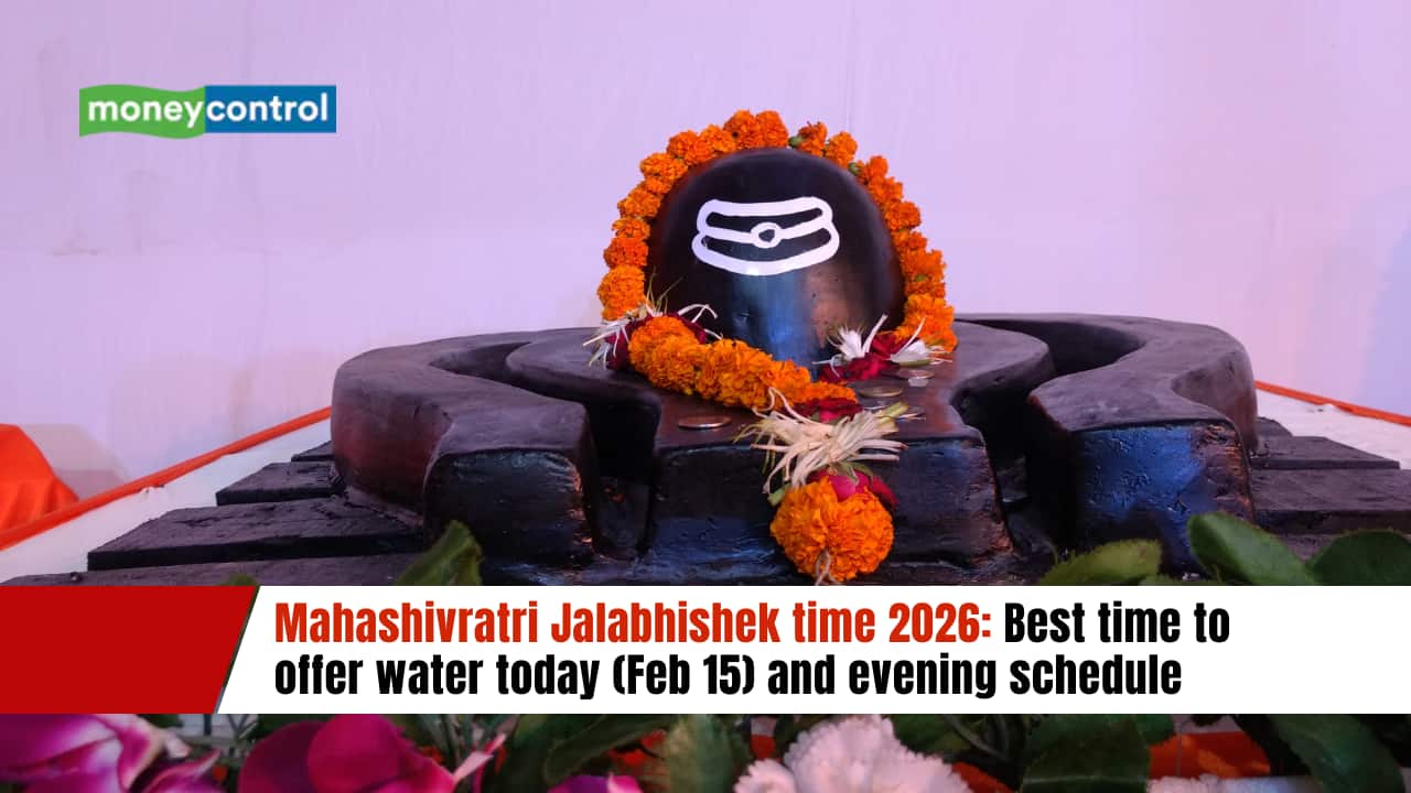 Maha Shivratri Jalabhishek time 2026: Best time to offer water today (Feb 15) and evening schedule