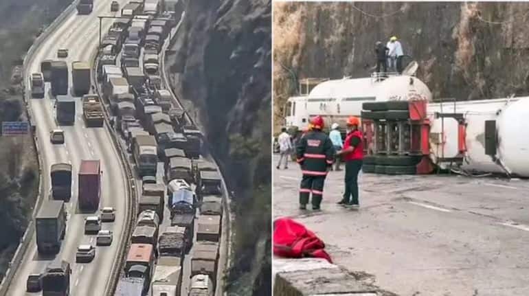 Paralización de la autopista Mumbai-Pune: más de 1 lakh de automovilistas recibirán un reembolso de peaje de 5 millones de rupias después de un atasco de 33 horas