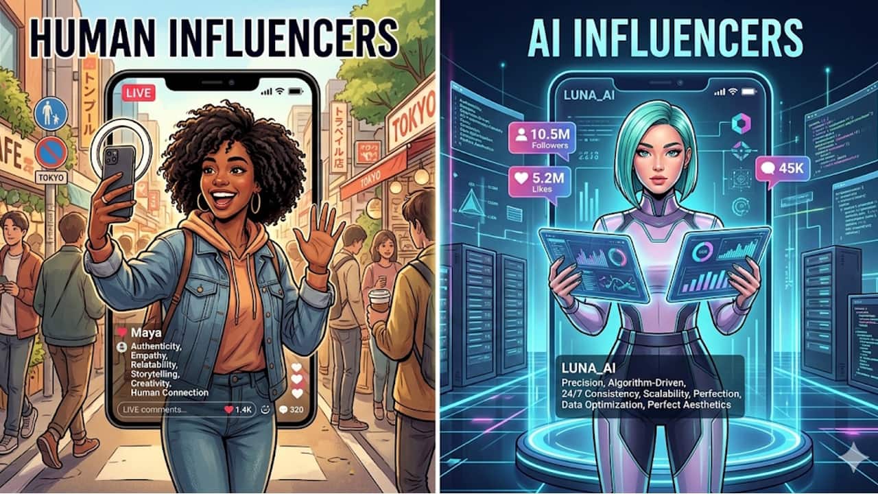 Virtual faces, real threat? AI Influencers are trending with real followers, paid posts