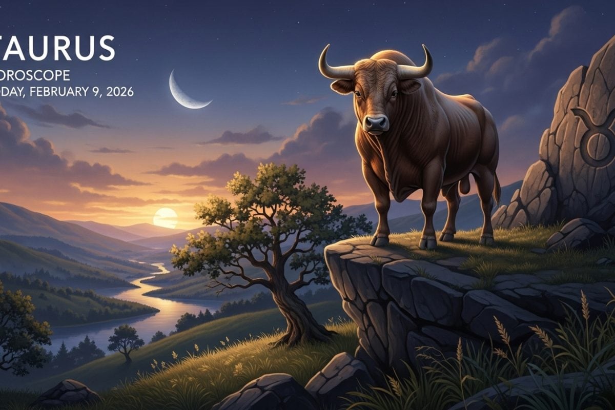 برج الثور اليوم، 9 فبراير 2026