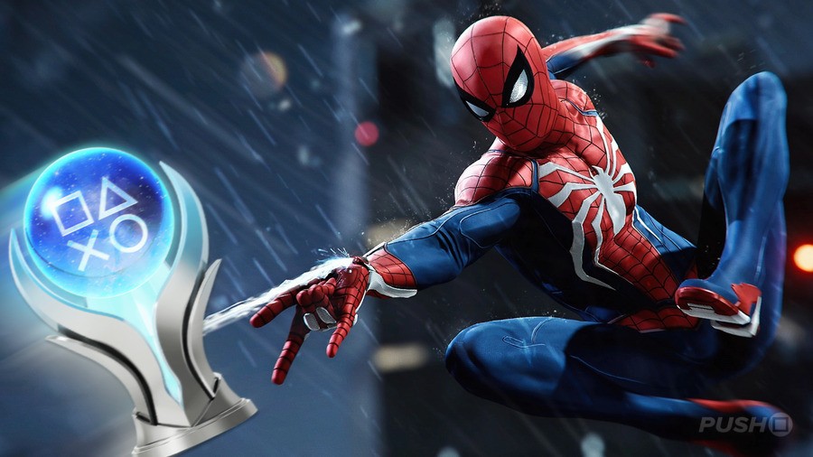 خاصية: الوصول إلى البلاتينيوم رقم 9: لعبة Marvel's Spider-Man