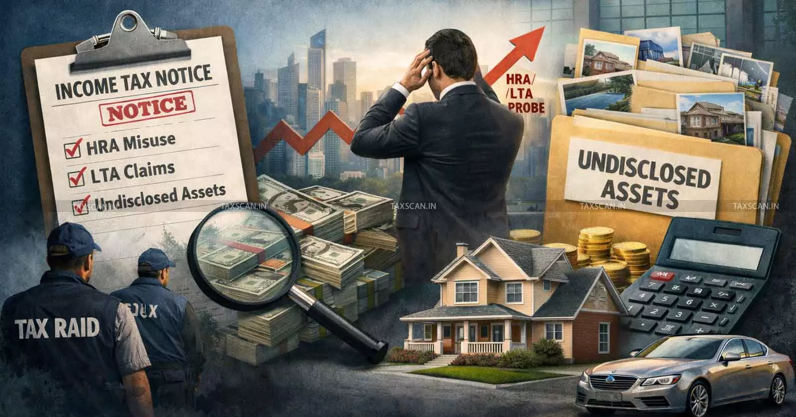 El Departamento de Impuesto sobre la Renta emite avisos a ejecutivos con altos ingresos sobre el uso indebido de HRA, LTA y activos no divulgados. [Leer orden]