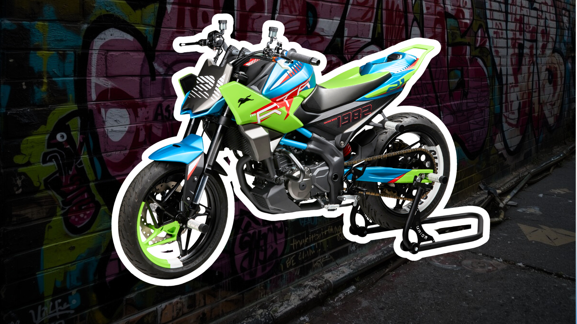 TVS Patents New Stunt Bike Design, Will Be Called The RTR HyprStunt