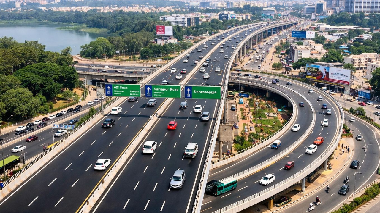 How 800-Metre Flyover Will Decongest Bengaluru’s Iblur Junction on ORR — See Photos