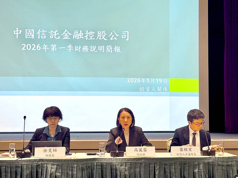 CTBC reports record high Q1 profit