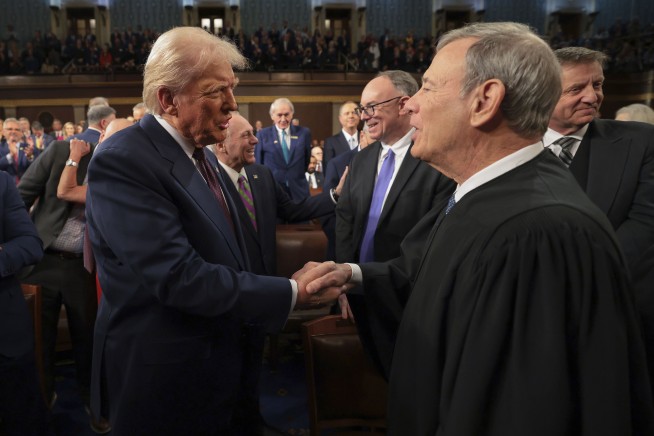 It Could Be a Tense SOTU for the Supreme Court