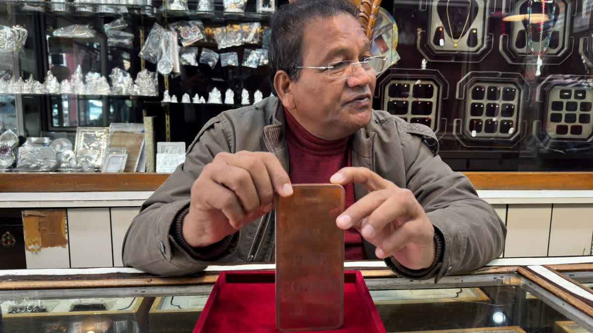 In The Face Of Spiralling Gold And Silver Prices, Jaipur Trader Comes Up With Copper Investment Option