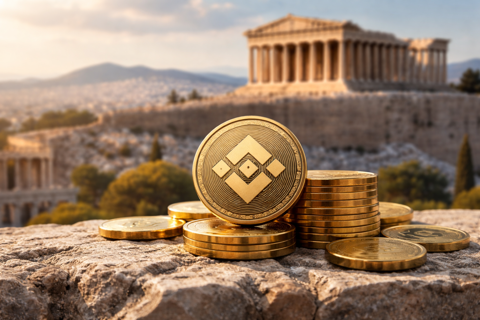 Binance selects Greece as EU base under MiCA crypto rules