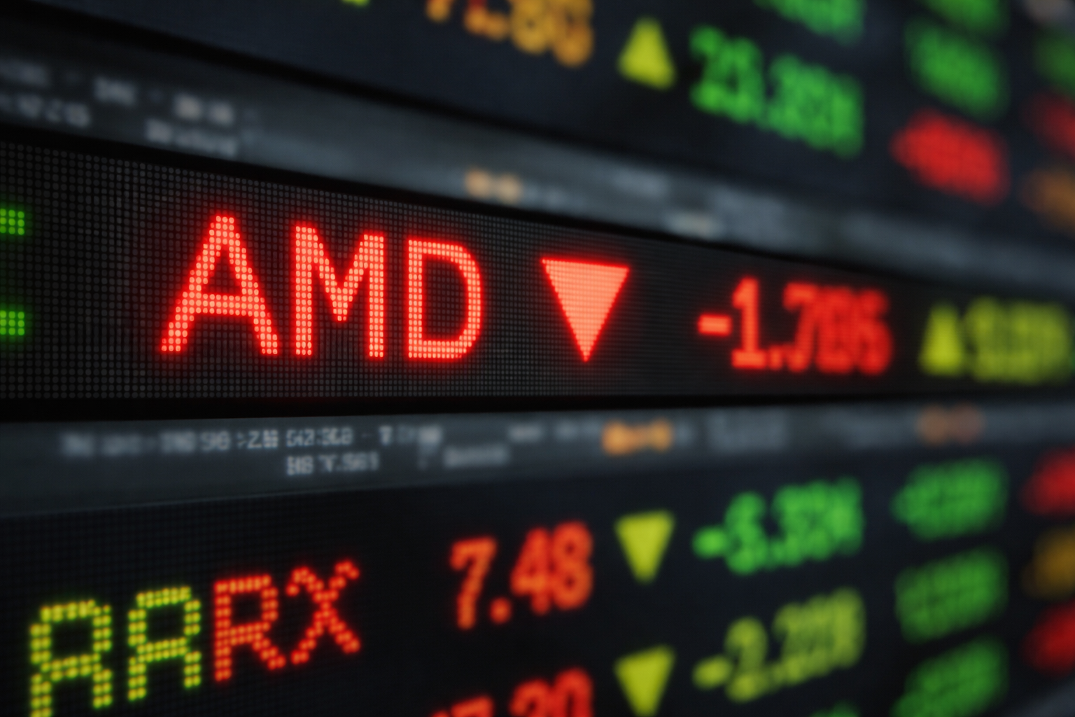 Las acciones de AMD caen después del aumento debido a la toma de ganancias y la debilidad de los chips