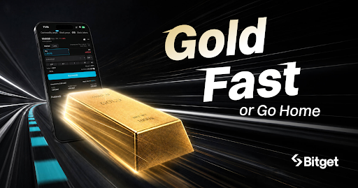 Bitget lanza el 'Desafío Gold Fast or Go Home' para operar con CFD sobre oro