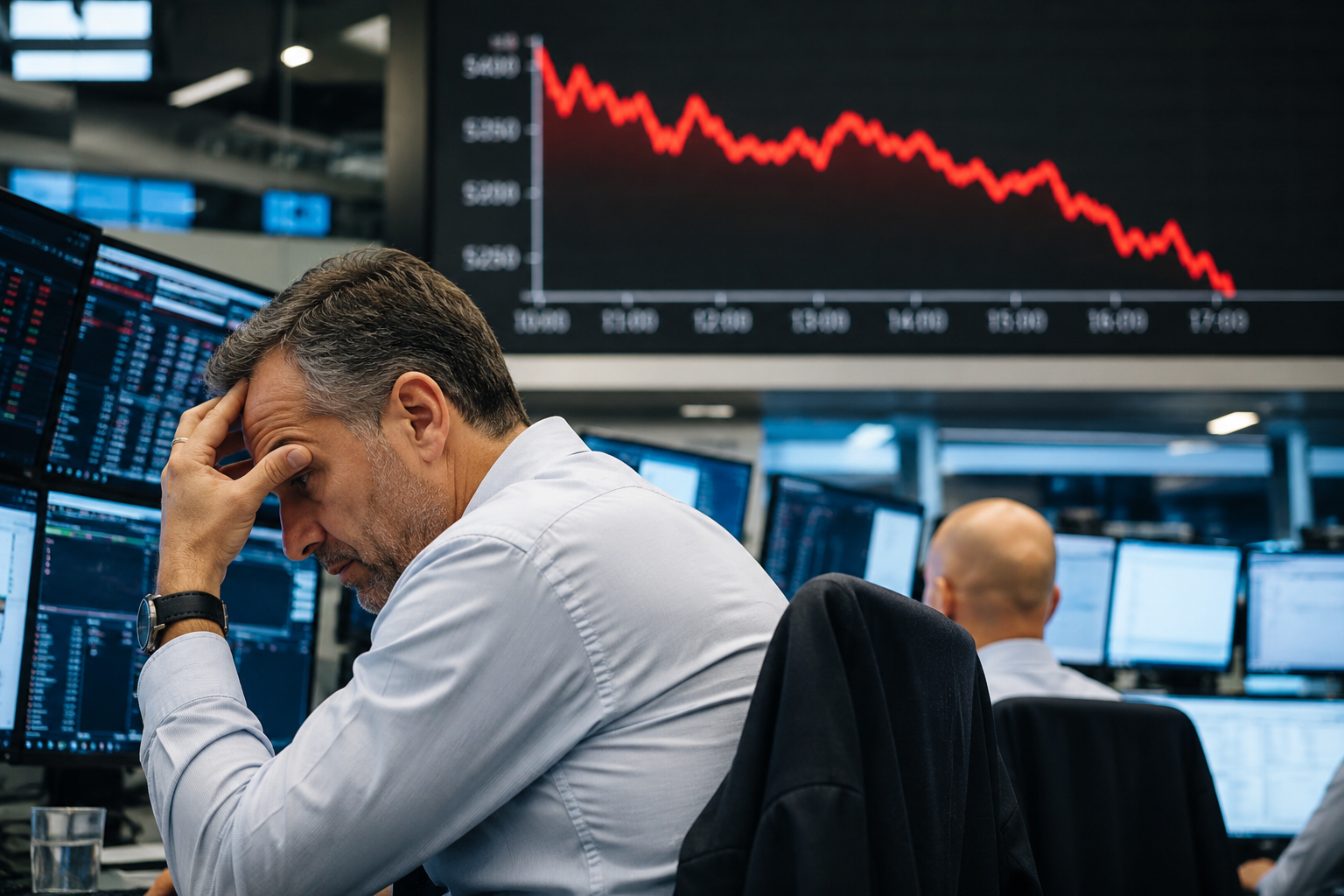 Los mercados europeos caen a medida que pesan los riesgos geopolíticos