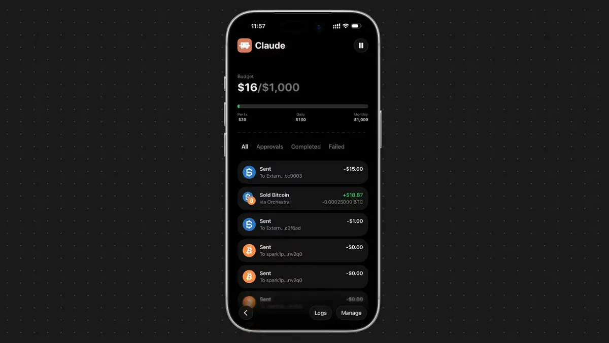 يضيف Lightspark عناصر تحكم وكيل AI إلى حسابات Grid