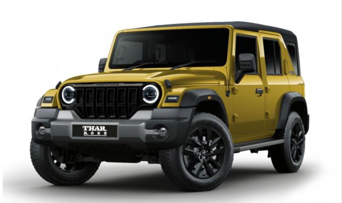 Mahindra Launches Thar Roxx Star Edition With Premium Styling