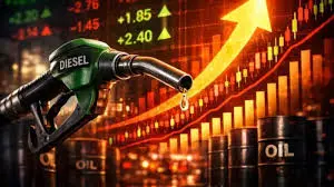 Subieron los precios de la gasolina y el diésel