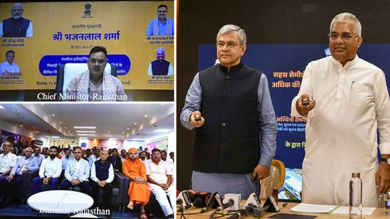 Govt Unveils India’s First SME Semiconductor Facility In Rajasthan