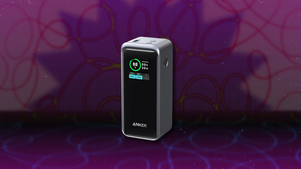 This High-Capacity Anker Power Bank Gives You 200W Portable Charging for Just $80