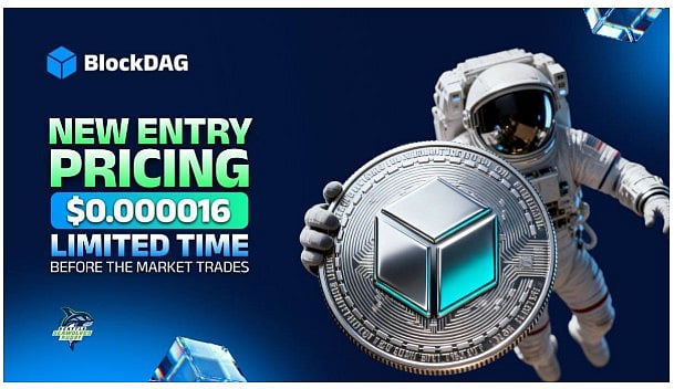 في حين أن Dogecoin وXRP Stall، فإن BlockDAG بسعر 0.000016 دولار يشعل فرصة عائد استثمار 115x مع أكثر من 15 قائمة في المستقبل