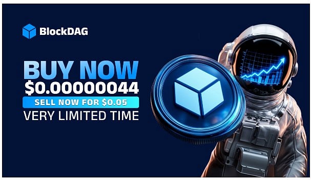 Por qué los comerciantes están acudiendo en masa a la oportunidad de $ 0,00000044 a $ 0,05 de BlockDAG mientras Aave lucha y Zcash intenta recuperarse