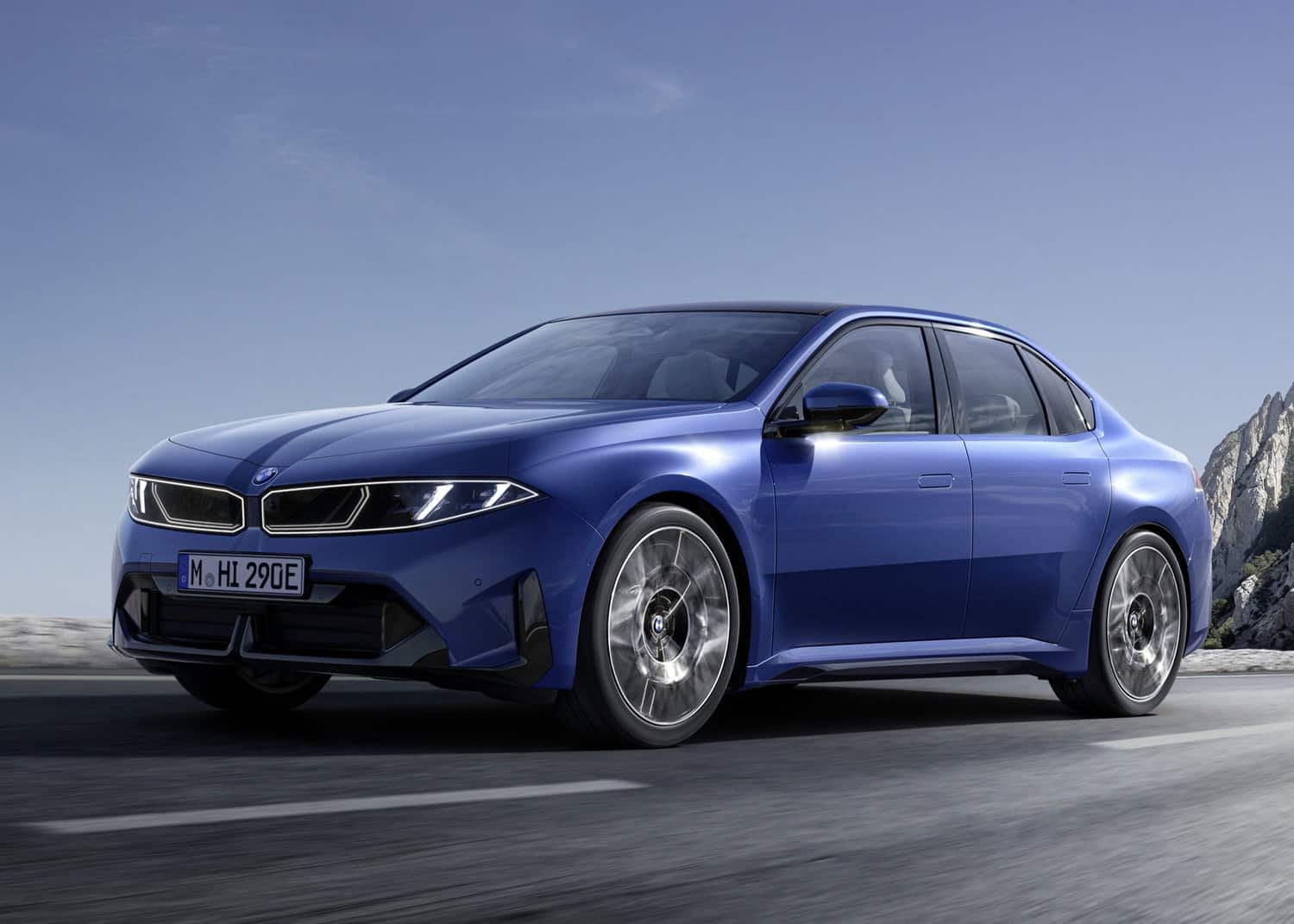 Primer 'Serie 3 eléctrico' revelado mientras BMW presenta oficialmente el nuevo i3