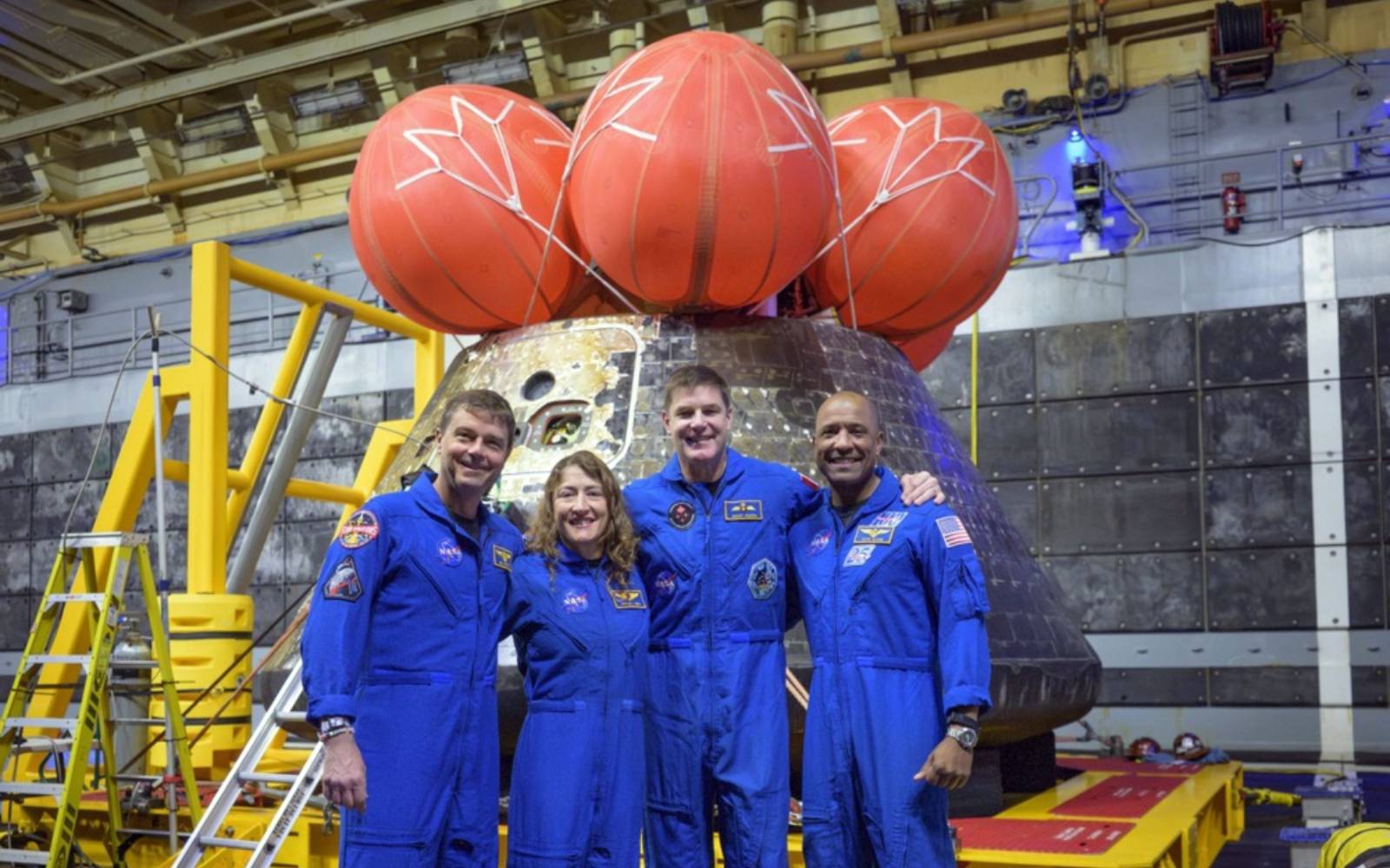 Artemis II splashdown and recovery in the Pacific Ocean