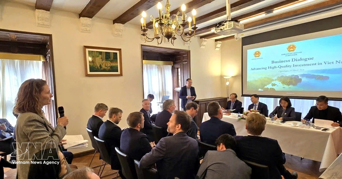 Vietnam y Dinamarca promueven cooperación en inversiones