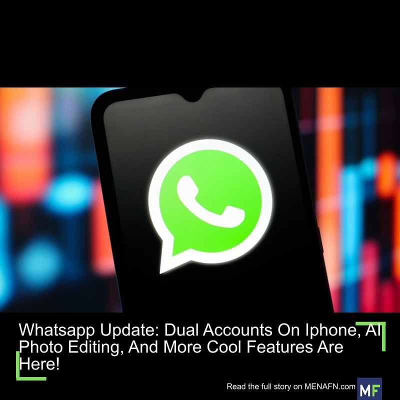 تحديث Whatsapp: الحسابات المزدوجة على iPhone، وتحرير الصور باستخدام الذكاء الاصطناعي، والمزيد من الميزات الرائعة هنا! تحديث واتساب: حسابات مزدوجة على آيفون، تحرير الصور، المزيد من الميزات الرائعة هنا! #فيسبوك #تويتر #ميتا #إنستغرام #تيك توك