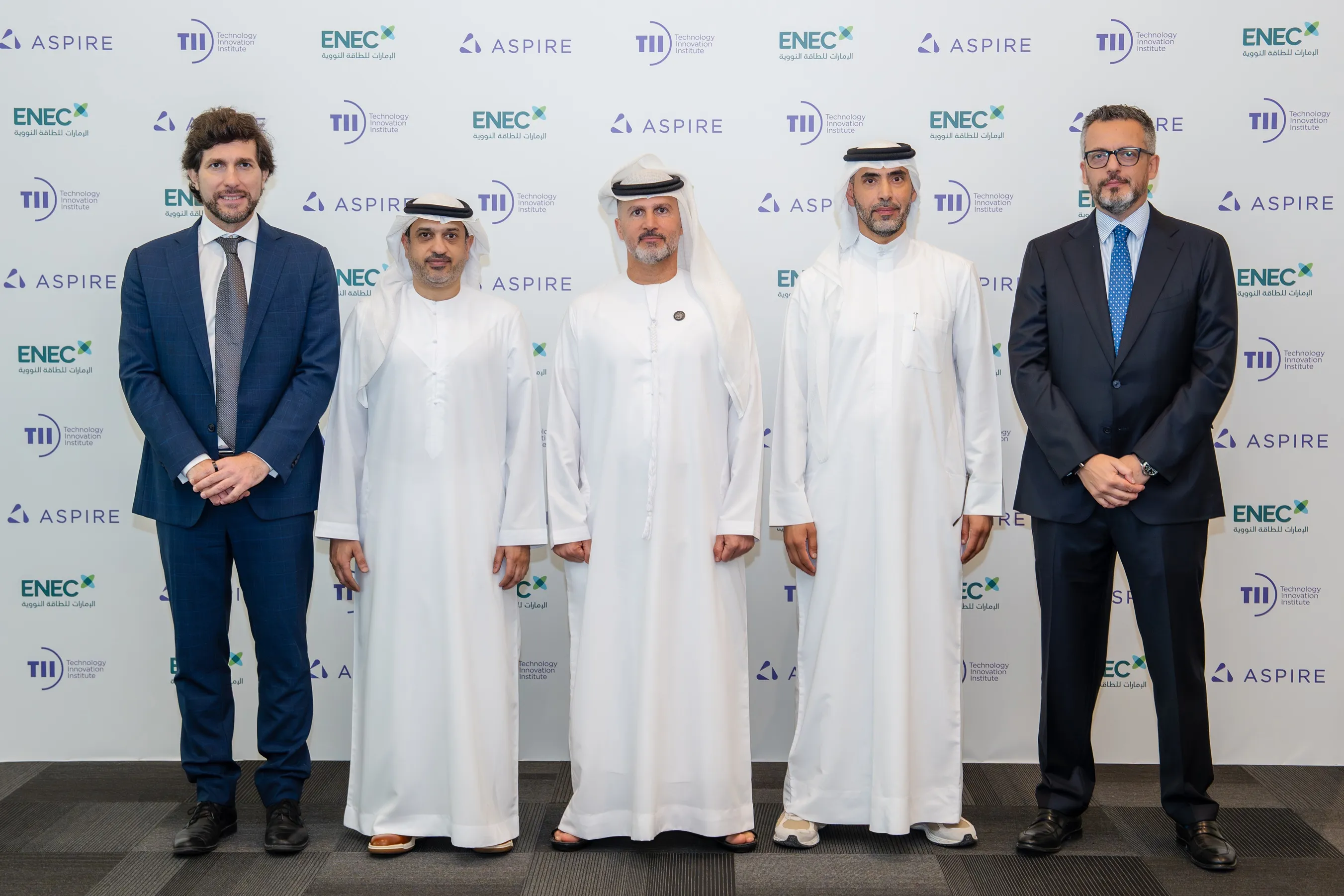 "أعلنت مؤسسة الإمارات للطاقة النووية ومعهد الابتكار التكنولوجي وأسباير عن تعاونهم في مجال الأنظمة الجوية ذاتية القيادة لتعزيز سلامة وتميز البنية التحتية الحيوية."