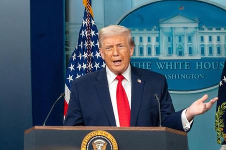 Trump Hails 'Great' Economy, Record Market Urges Passage Of 'Save America Act'