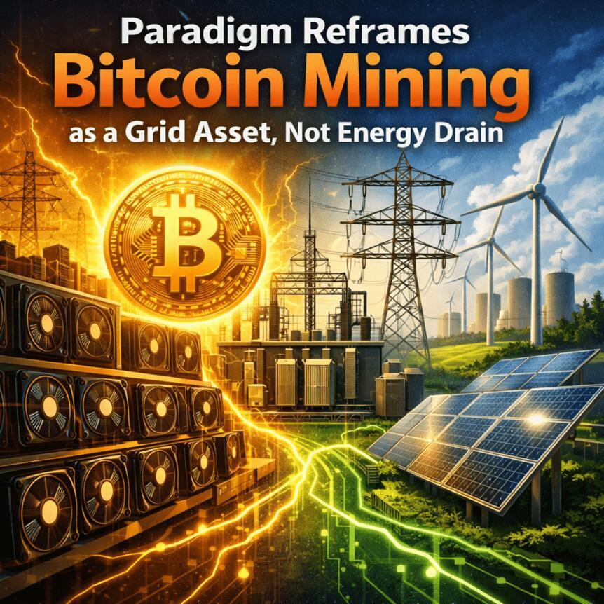 El paradigma replantea la minería de Bitcoin como un activo de la red, no como un drenaje de energía