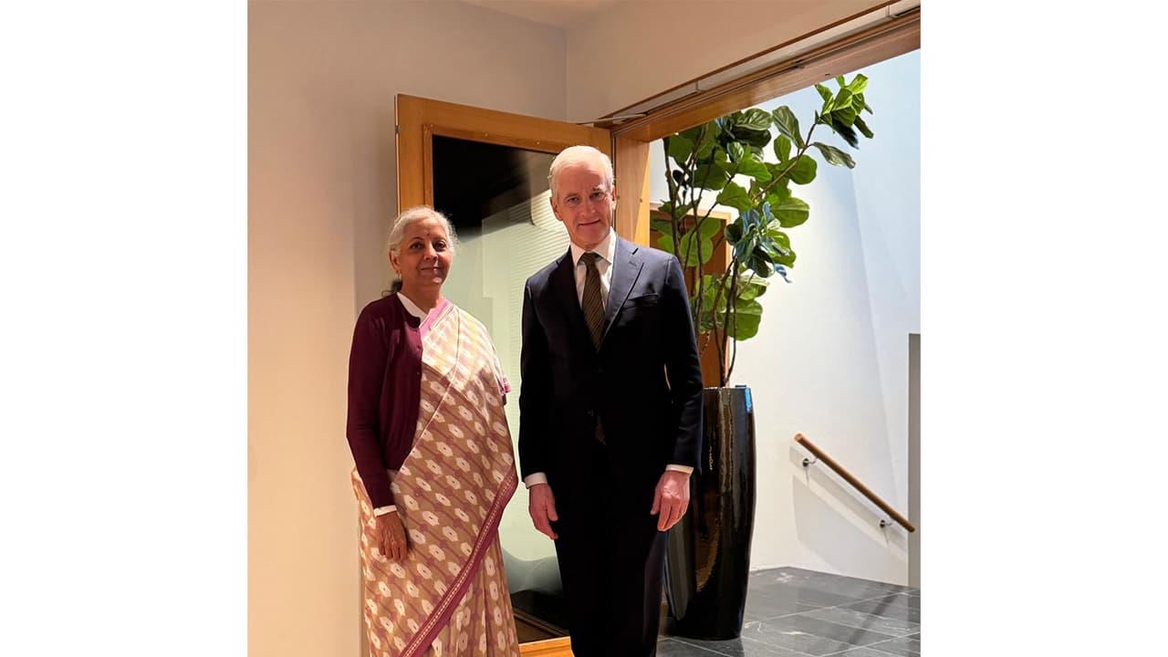 Sitharaman, Norway PM Discuss EFTA, TEPA Eye High-Tech Collaboration